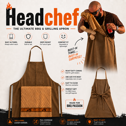 ChefShield™ Premium Cooking Apron
