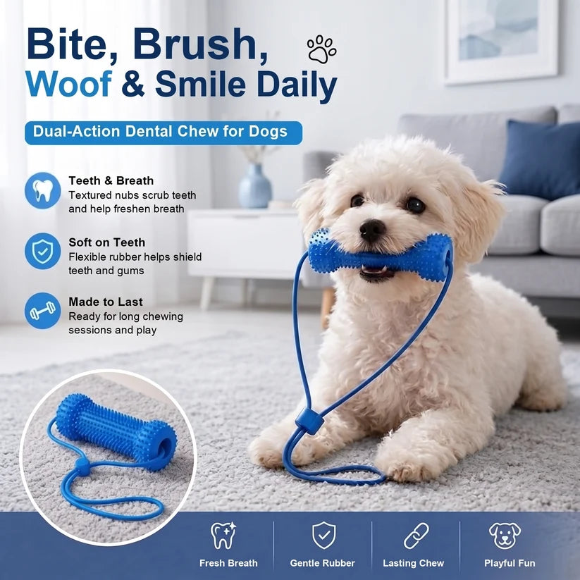 PawBrush Dental Chew Toy