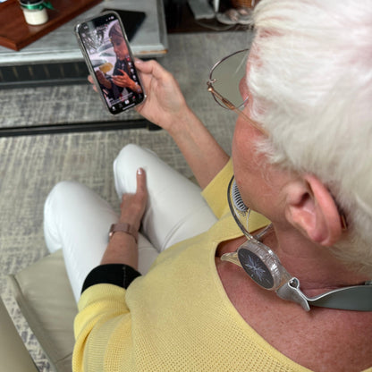 NeckNest – Adjustable Head & Neck Support for Phone Use, Gaming & Reading