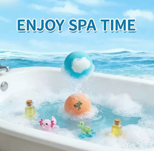 12-Piece Ocean Surprise Toy Bath Bomb Set