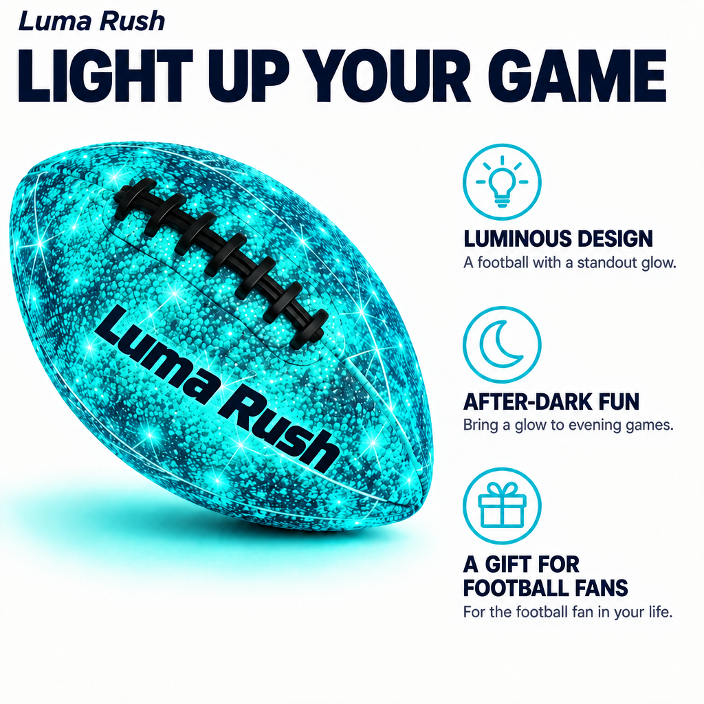 LumaRush LED Football