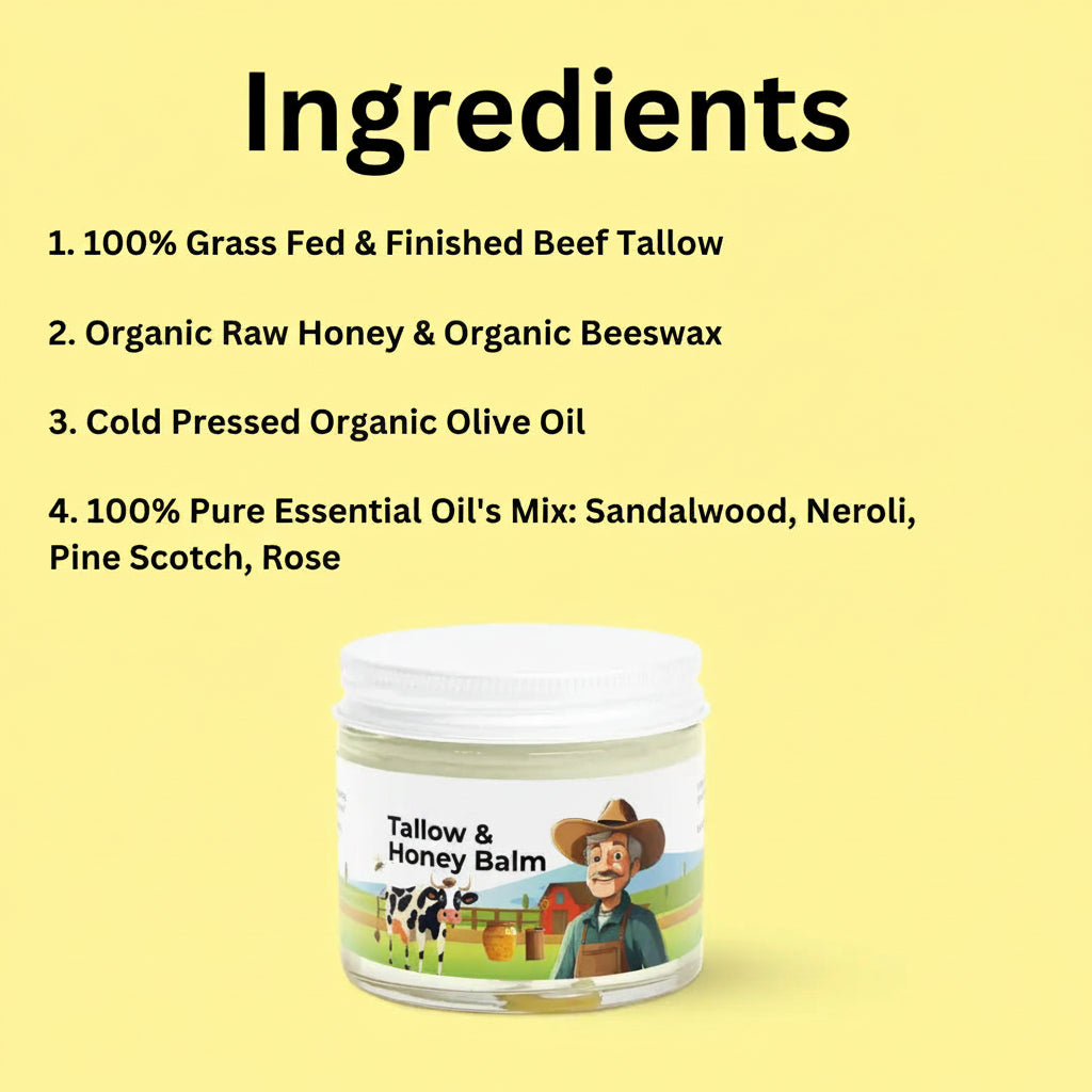 PureTallow™ Honey Nourishing Balm