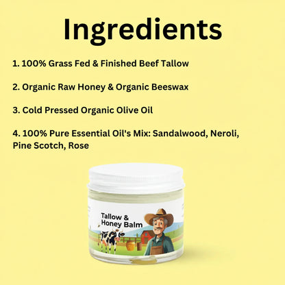 PureTallow™ Honey Nourishing Balm