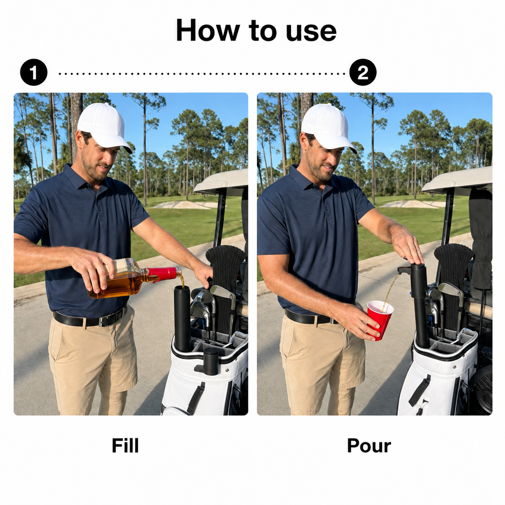 FairwayPour Golf Club Beverage Dispenser