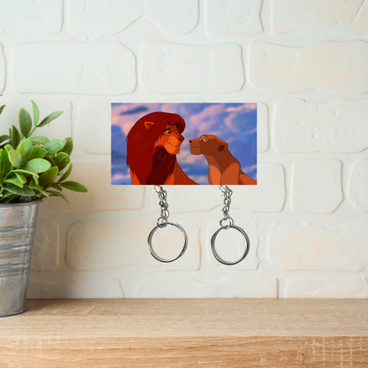 BondLink Matching Couple Keychain Set