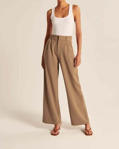 💗Lightweight Tailored Premium Fabric Wide Leg Pants💗