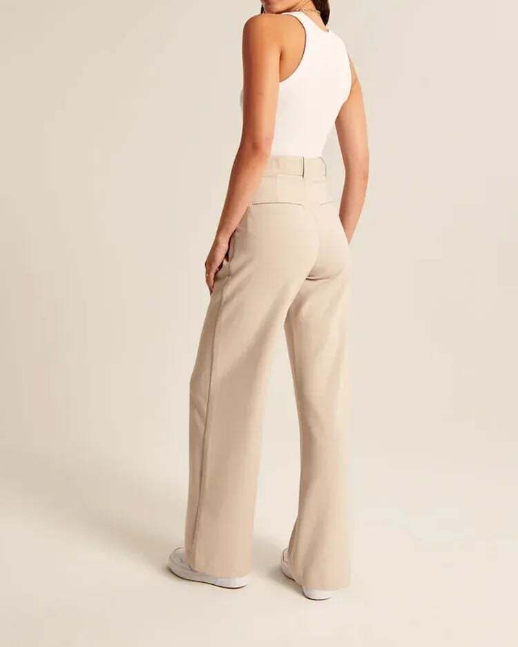 💗Lightweight Tailored Premium Fabric Wide Leg Pants💗