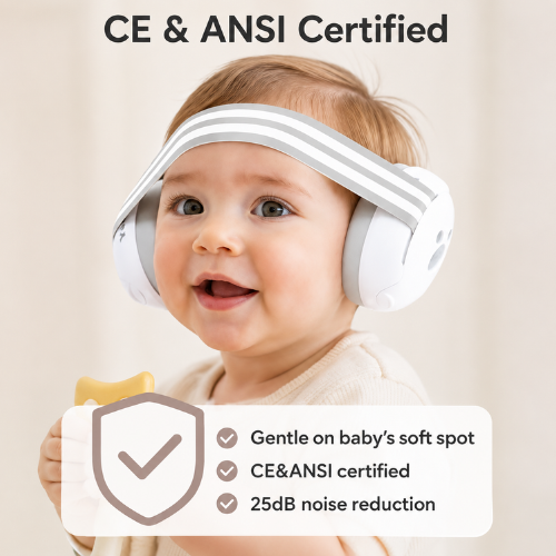 HushNest Baby Noise-Reducing Earmuffs