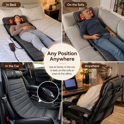 ThermaNest – Heated Full-Body Massage Mat for Relaxation & Everyday Comfort