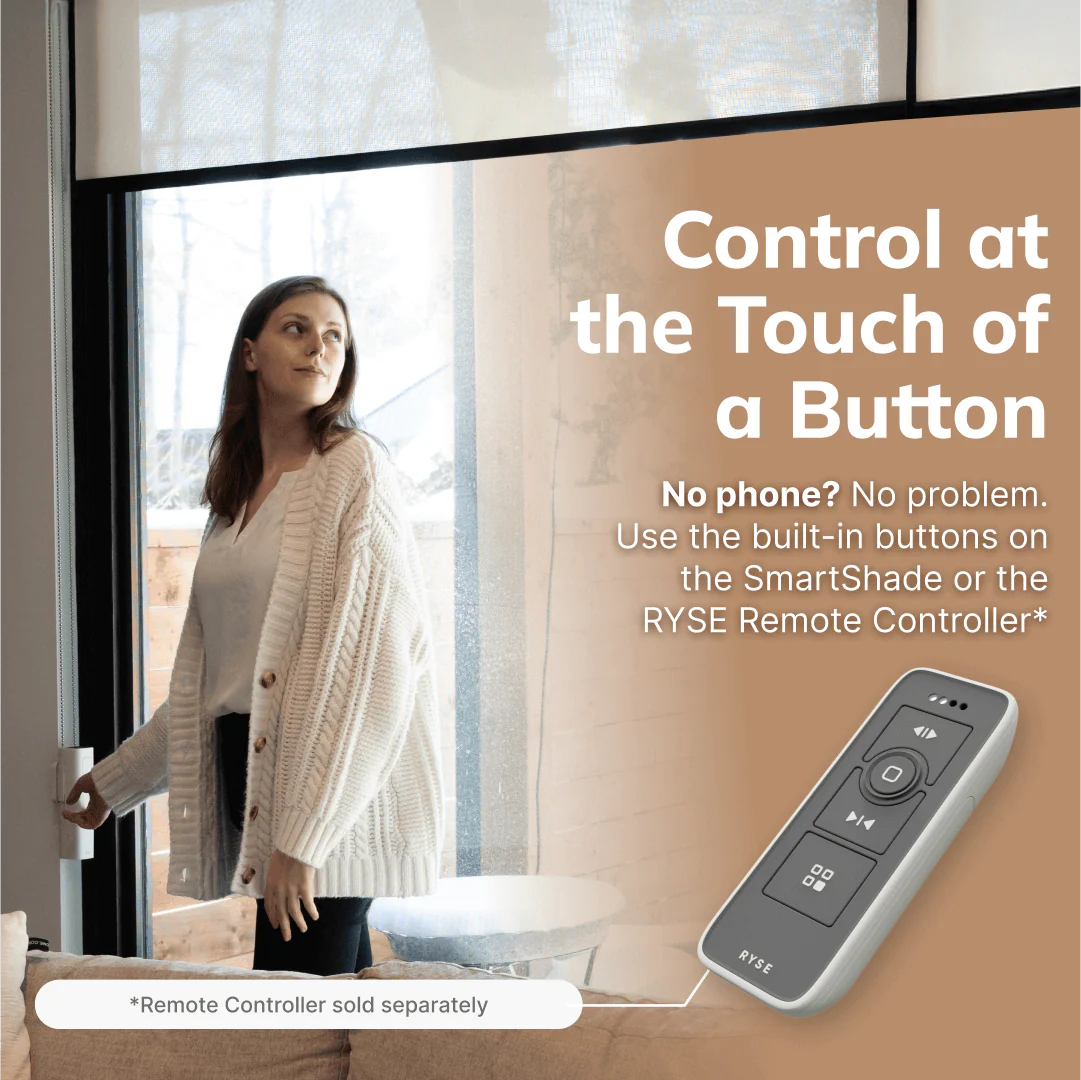 ShadeSync Smart Blind Motor – Wire-Free Automatic Roller Blind Controller