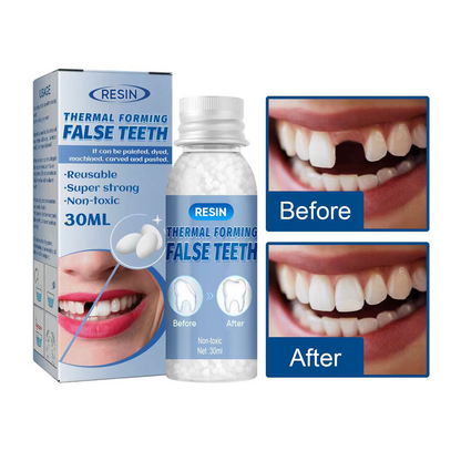 💝Removable and reusable resin dental filling artifact💝