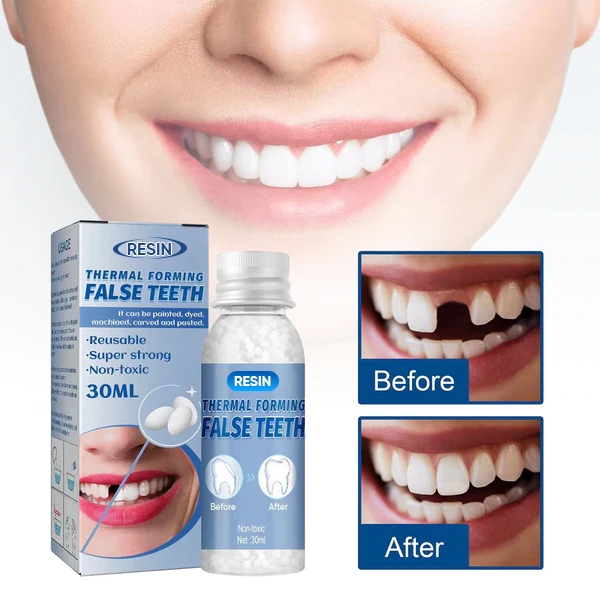💝Removable and reusable resin dental filling artifact💝