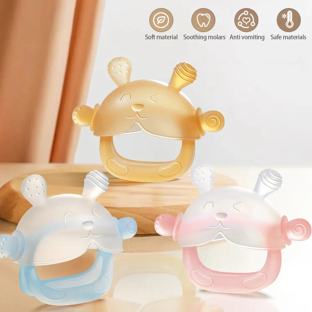 Baby Silicone Bear Teether