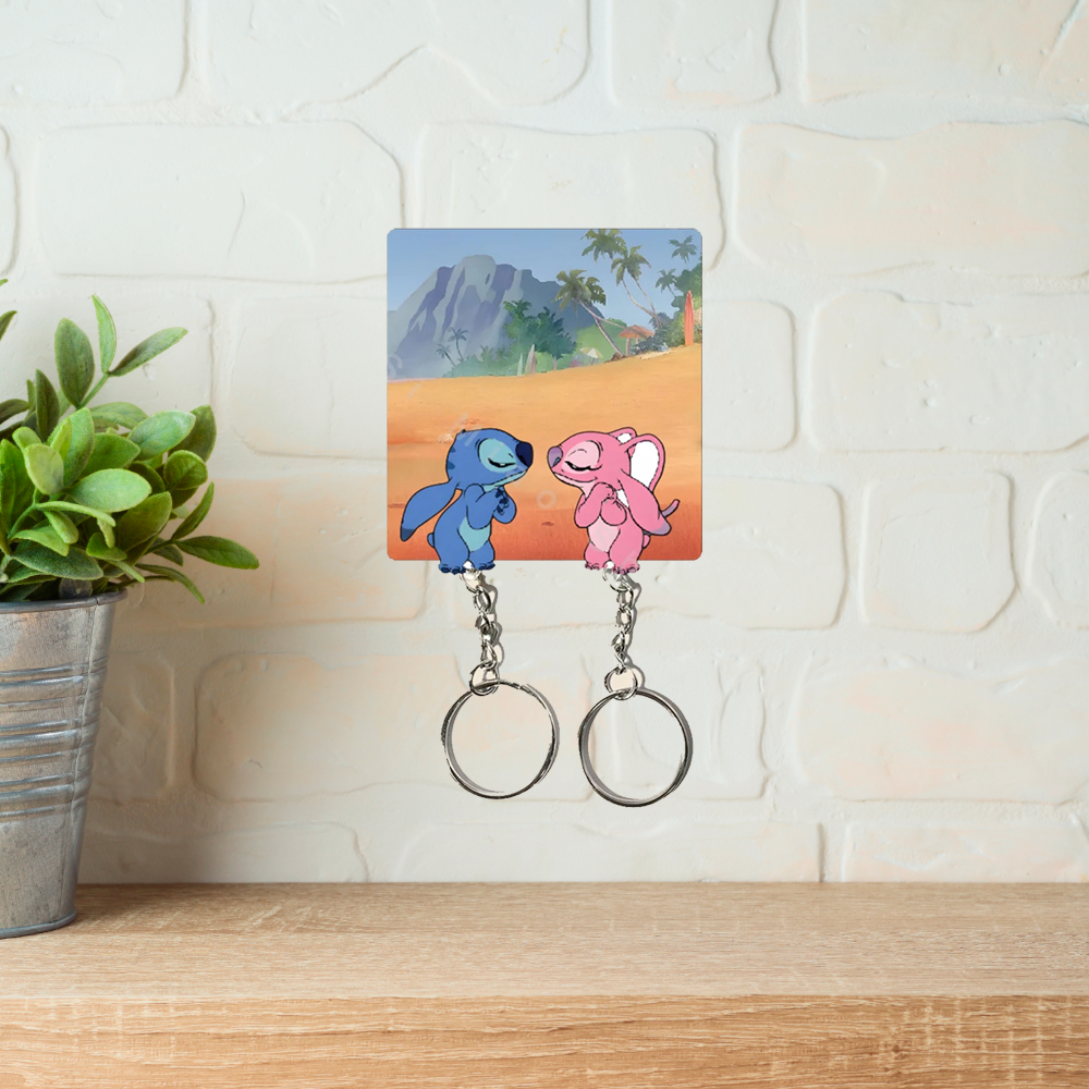 BondLink Matching Couple Keychain Set