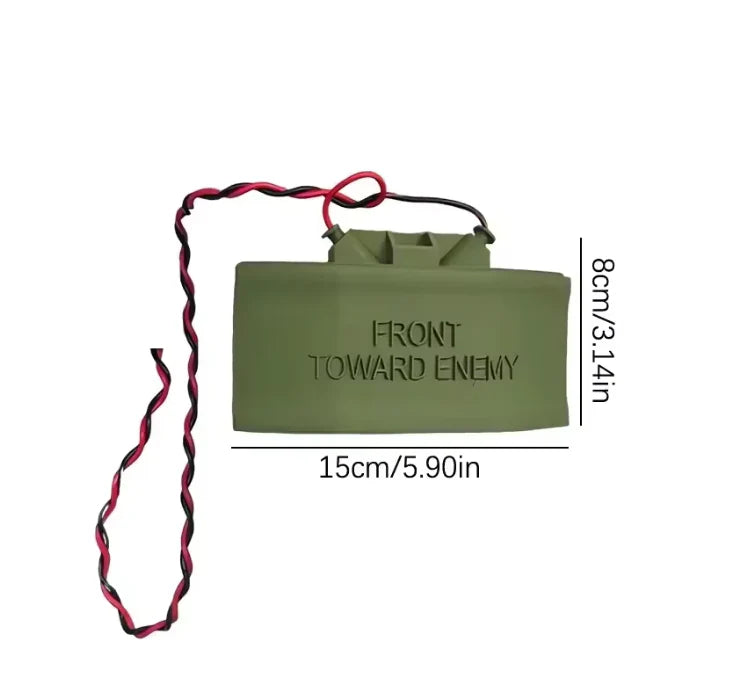 Tactical Doorbell Cover – Funny Military-Style Ring Camera Decoration