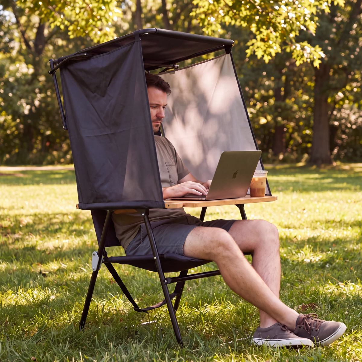 ShadeDesk Portable Outdoor Workstation