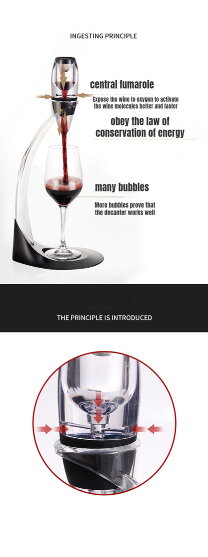 VinoBloom Wine Aerator Decanter Set