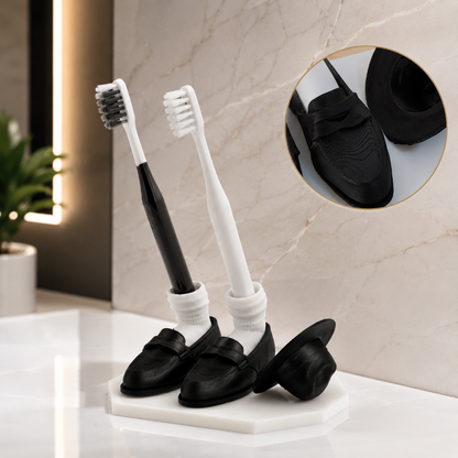 SoleStand™ Novelty Toothbrush & Pen Holder