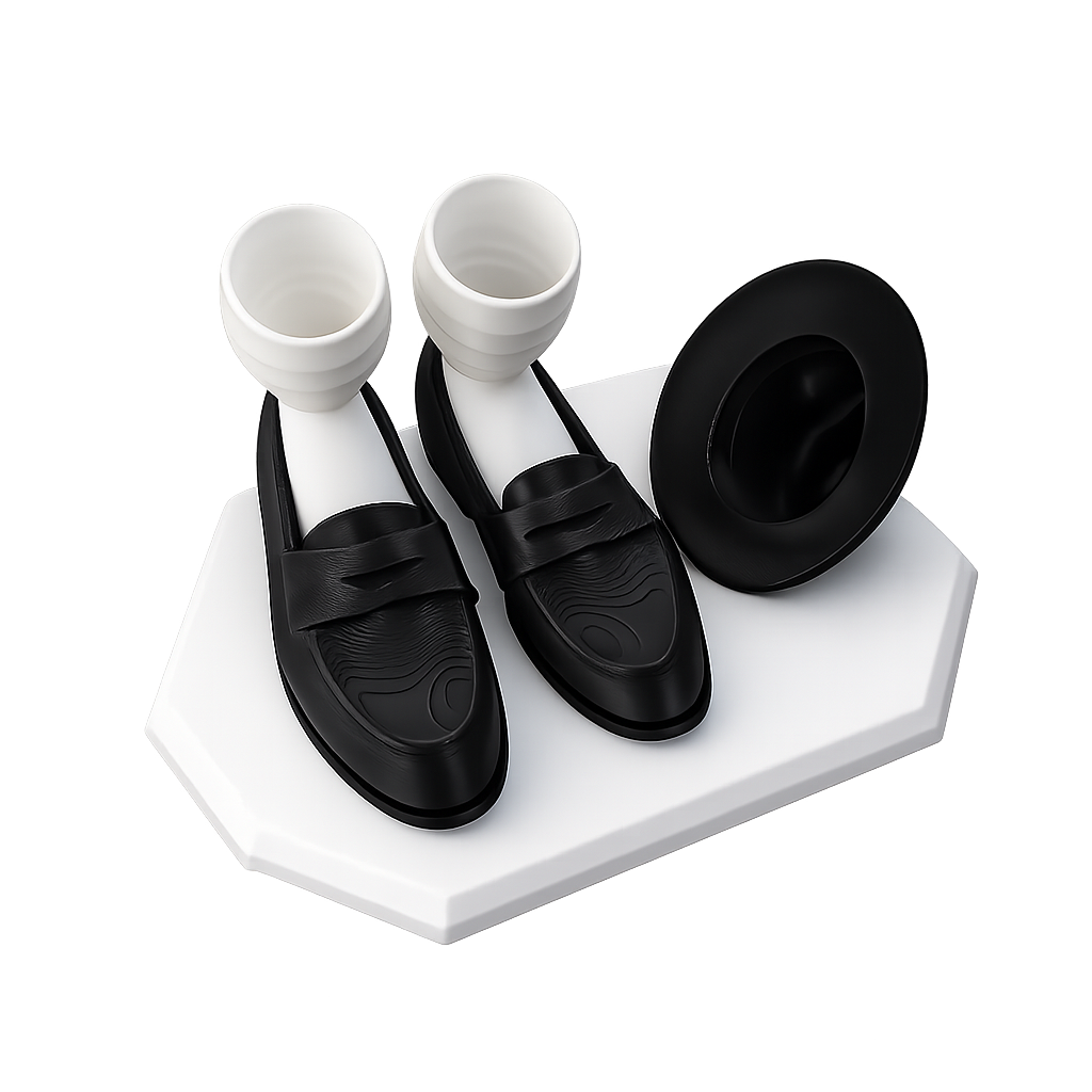 SoleStand™ Novelty Toothbrush & Pen Holder