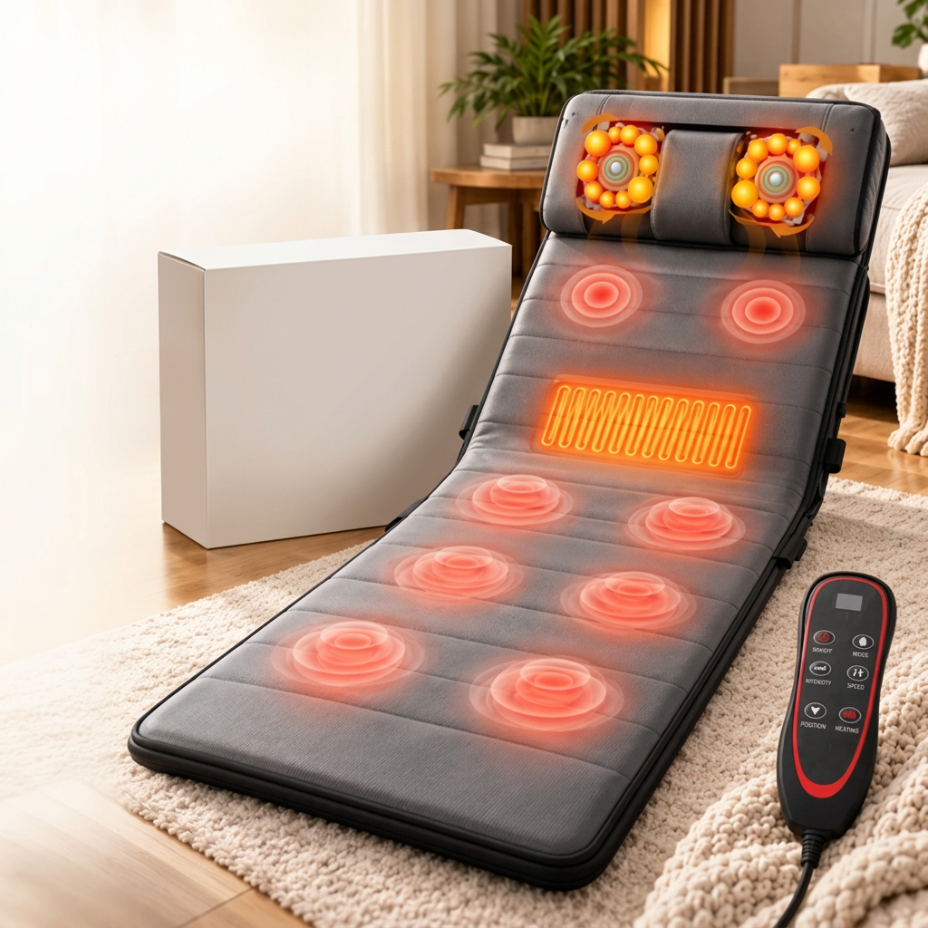 ThermaNest – Heated Full-Body Massage Mat for Relaxation & Everyday Comfort