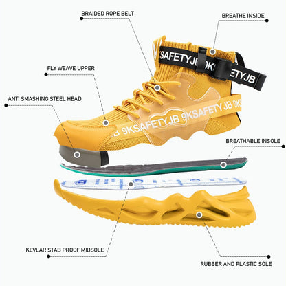 STEEL TOE WORK SHOES