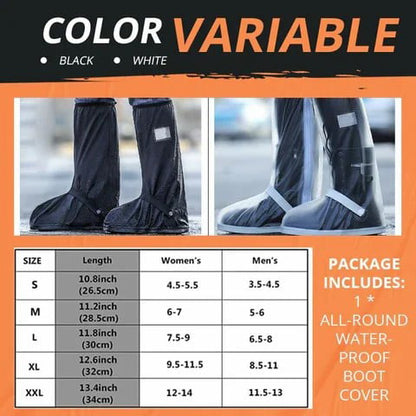 ⏰Last Day Promotion 50% OFF - Suitable for wide feet - ❤️All-Round Long Waterproof Boot Cover