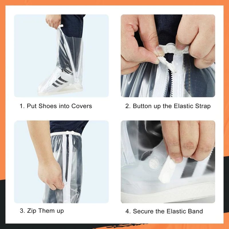 ⏰Last Day Promotion 50% OFF - Suitable for wide feet - ❤️All-Round Long Waterproof Boot Cover