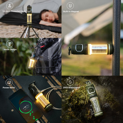 TINY REPEL- 3-in-1 Mosquito Repellent with Camping Lantern