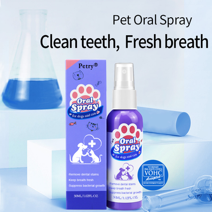 Teeth Cleaning Spray for Dogs & Cats