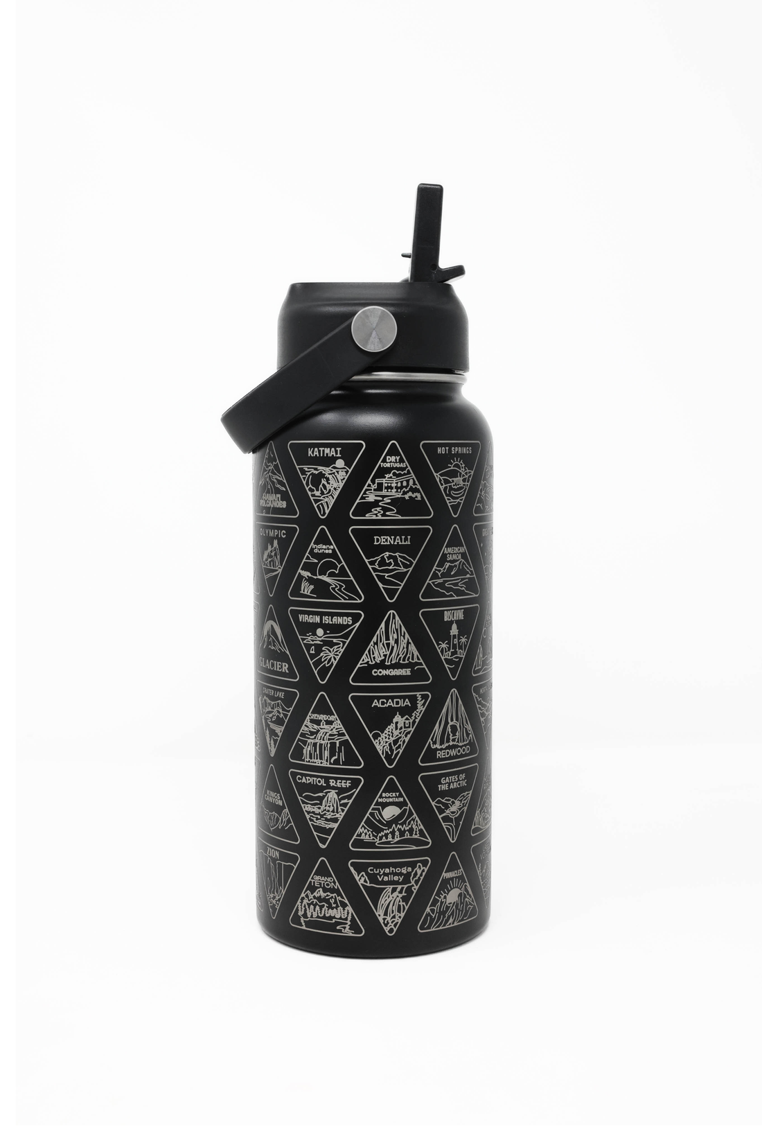 The Original Parks of the USA Bucket List Bottle | Black [Backorder]