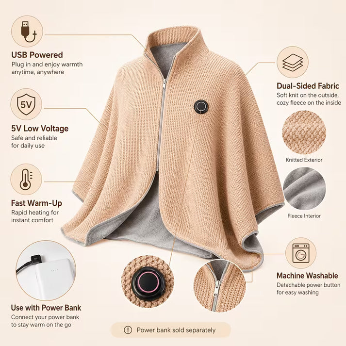 Warmora Heated Shawl