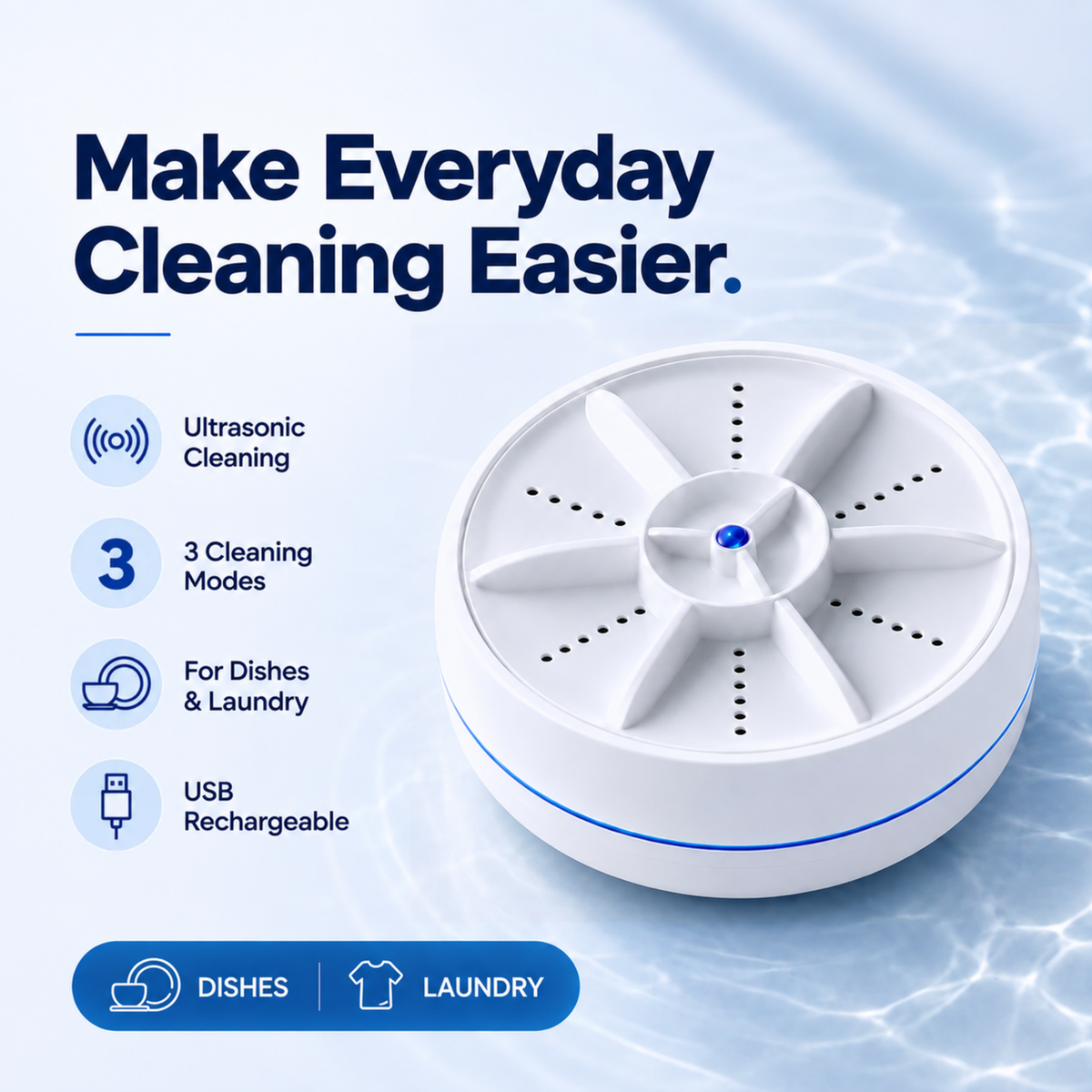 AquaPulse Mini Washer