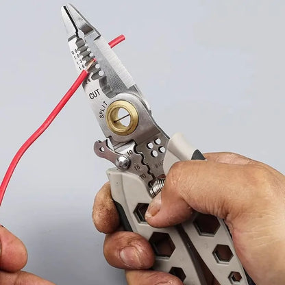 2024 New Arrival🔥Multifunctional Wire Stripper Crimper Cable Cutter Pliers