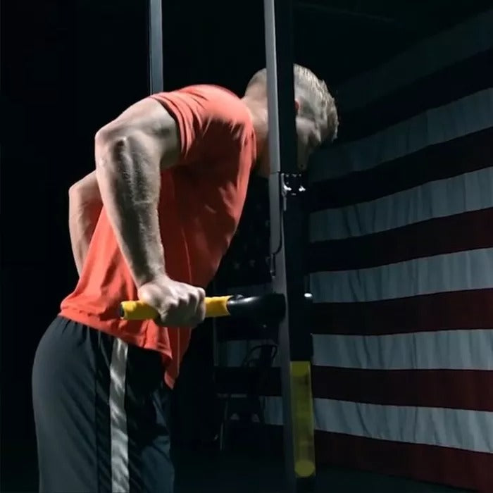 Folding horizontal pull-up bar