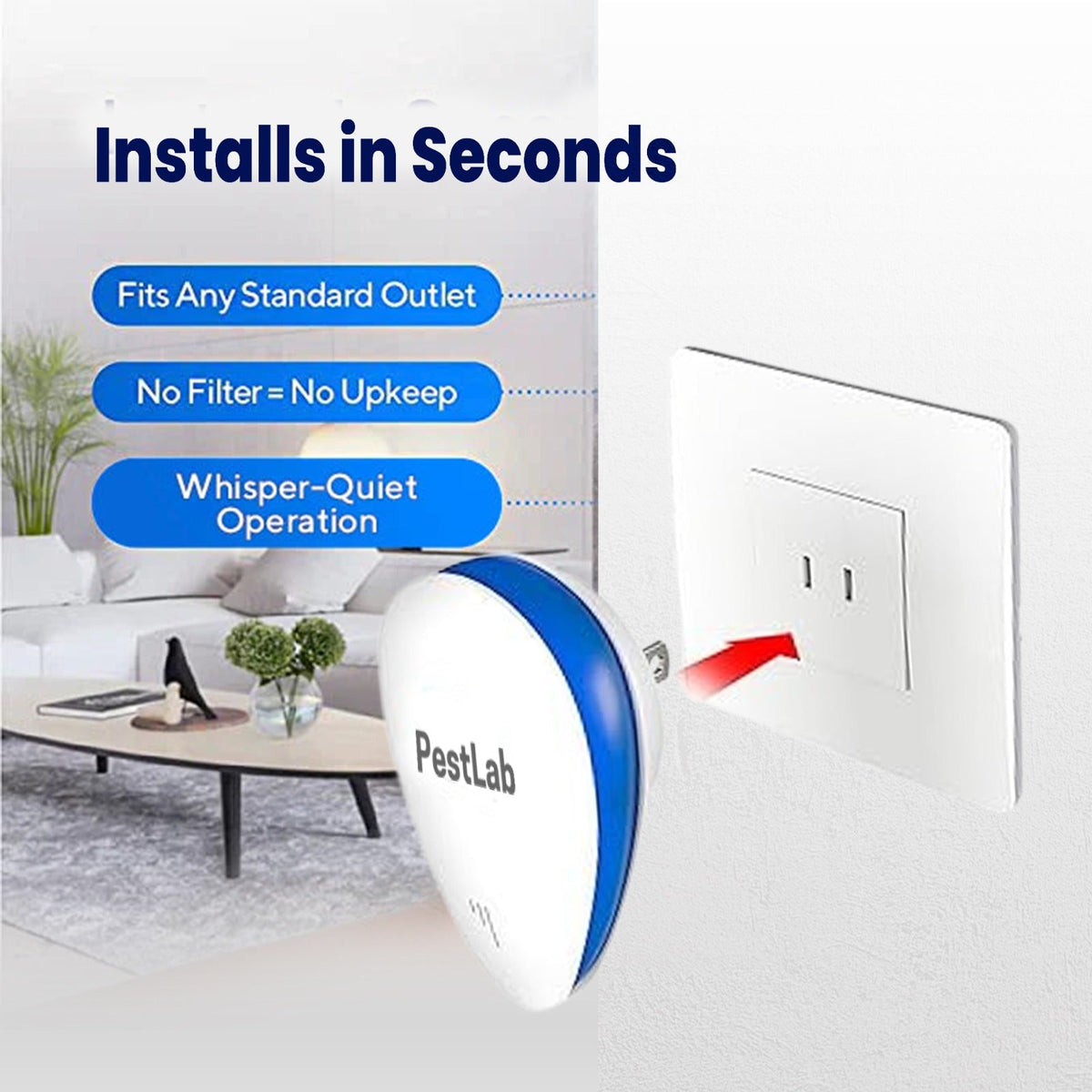 2025 Upgraded Pest Repeller - Banish Pests For Good
