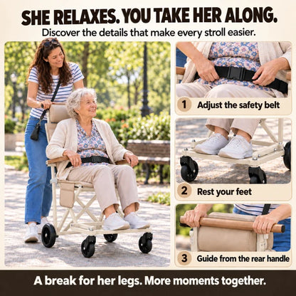 Bring Mom Along – Foldable Comfort Chair