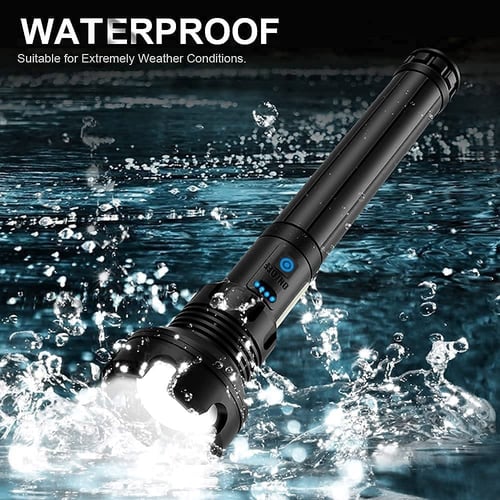 🎁 Last Day Promotion- SAVE 70% 🏠LED Rechargeable Tactical Laser Flashlight
