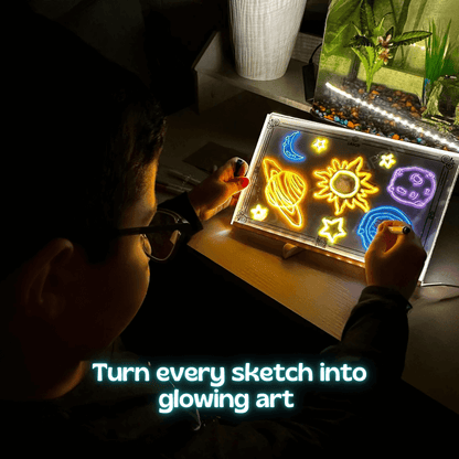 LED Glow Drawing Board