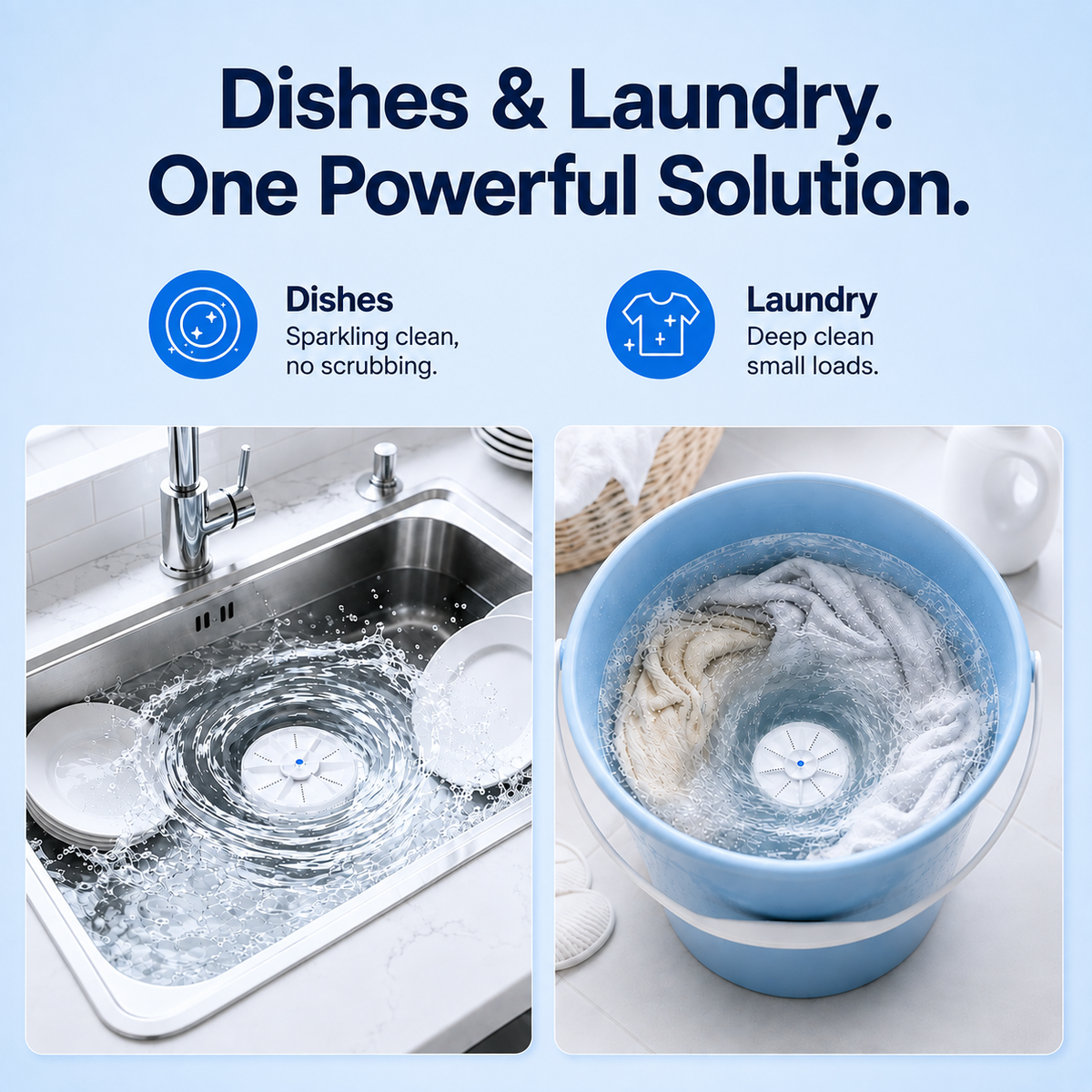 AquaPulse Mini Washer