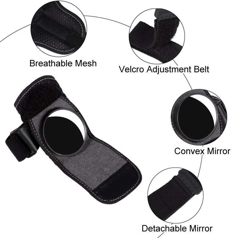 Wrist Safety Rearview Mirror