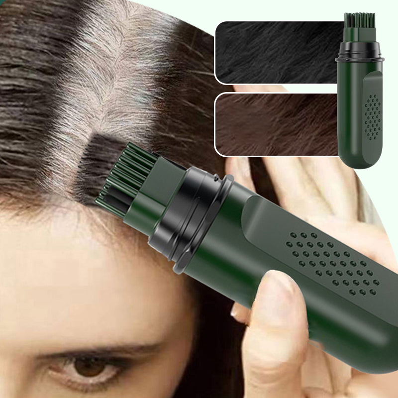 10-Second Root Rescue! Gray Coverage Hair Pen - Instant Youth in a Click!