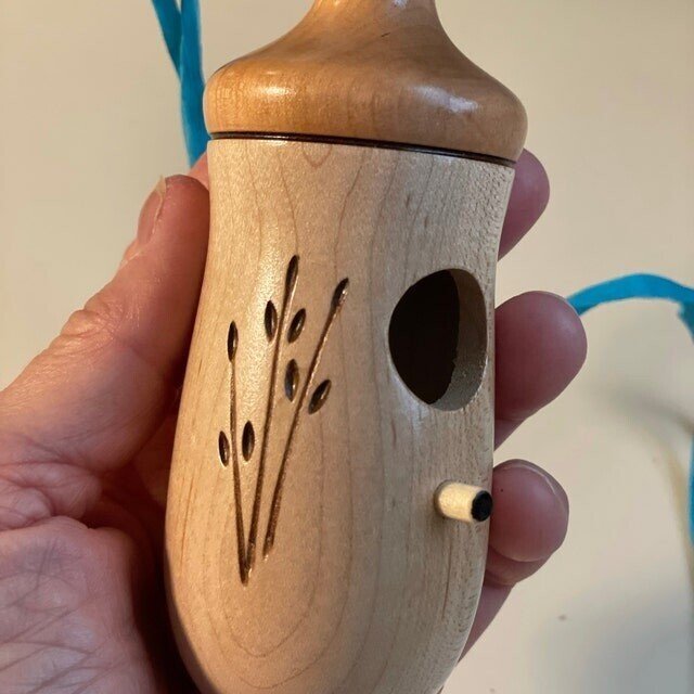 WOODEN HUMMINGBIRD HOUSE-GIFT FOR NATURE LOVERS