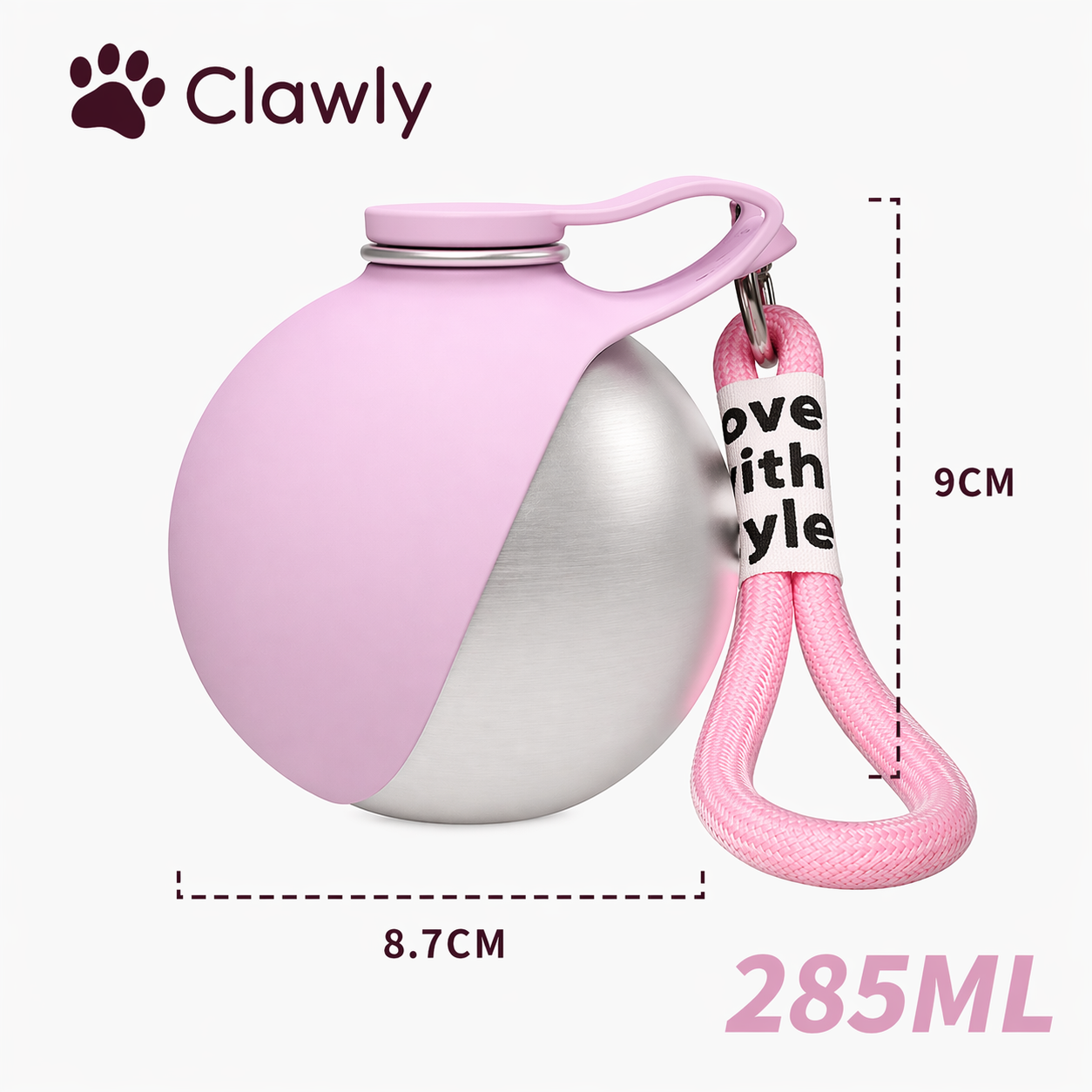 TrailSip Insulated Pet Travel Bottle