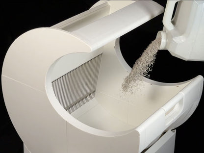 PurrPivot Spin-Clean Litter Box