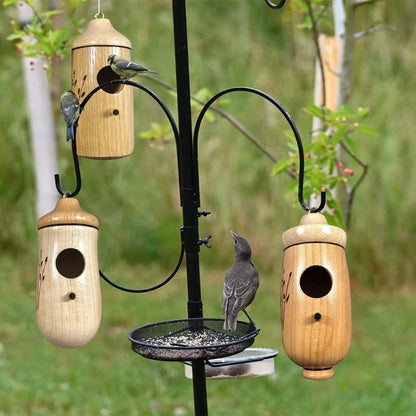 WOODEN HUMMINGBIRD HOUSE-GIFT FOR NATURE LOVERS