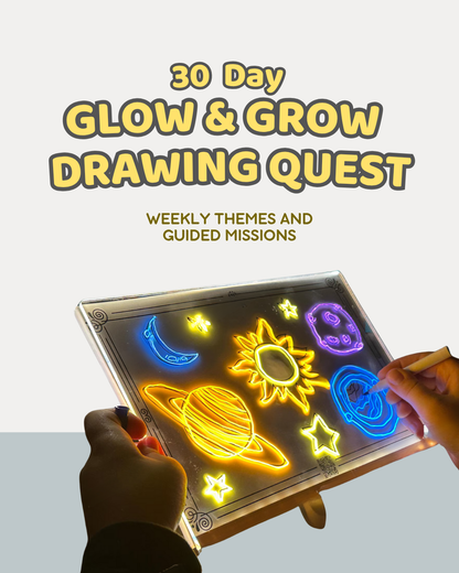 LED Glow Drawing Board