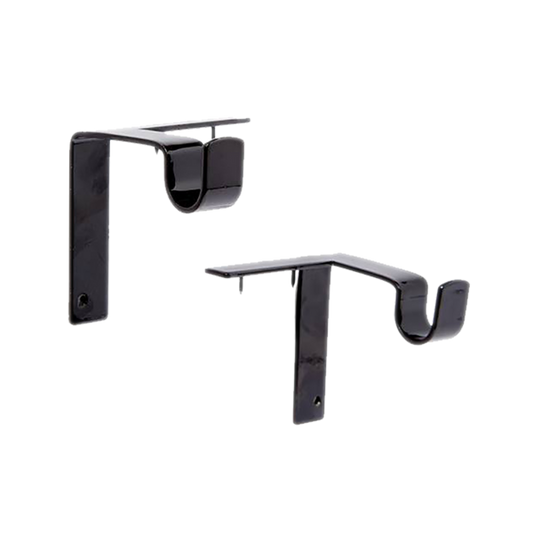 Single Curtain Rod Brackets