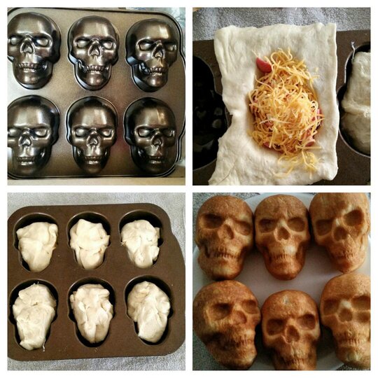 💀 Early Halloween Sale 50% OFF 🎃 3D Skull Mold - Aluminum Baking Pan