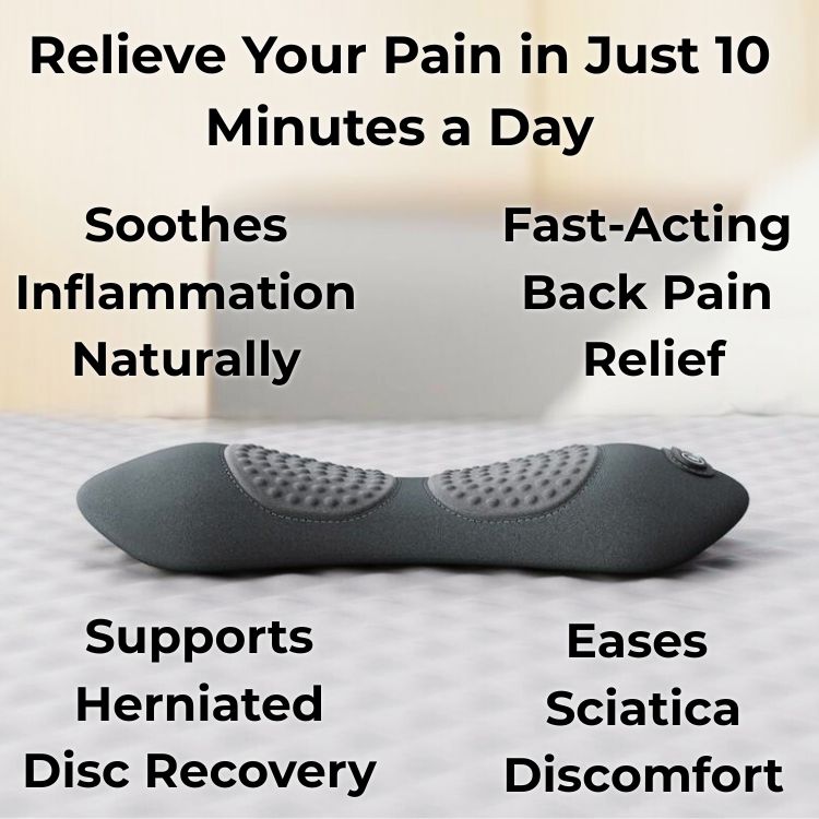 SpineRelief™ 3-in-1 Back Therapy Cushion