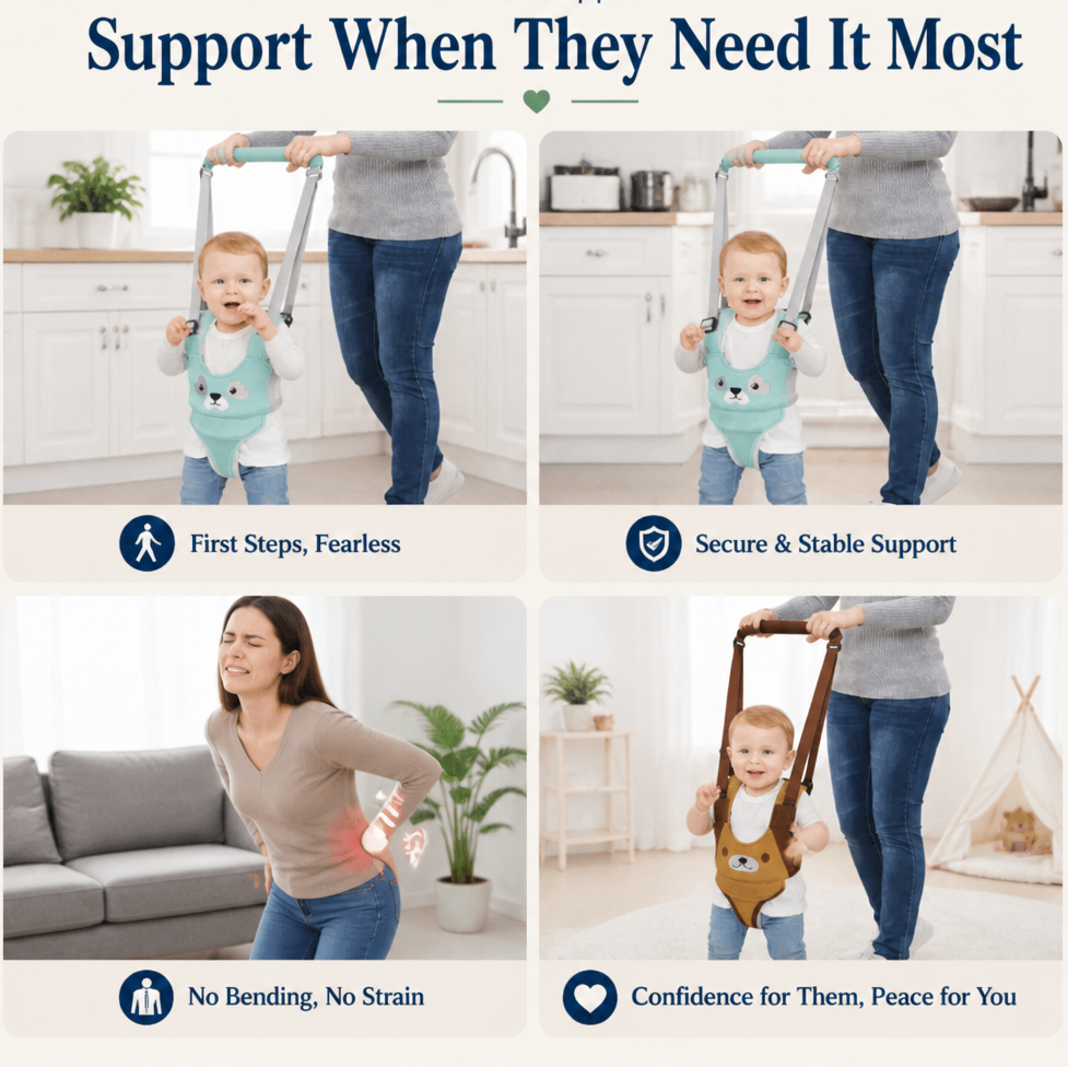 StepNest™ Baby Walking Assistant Harness